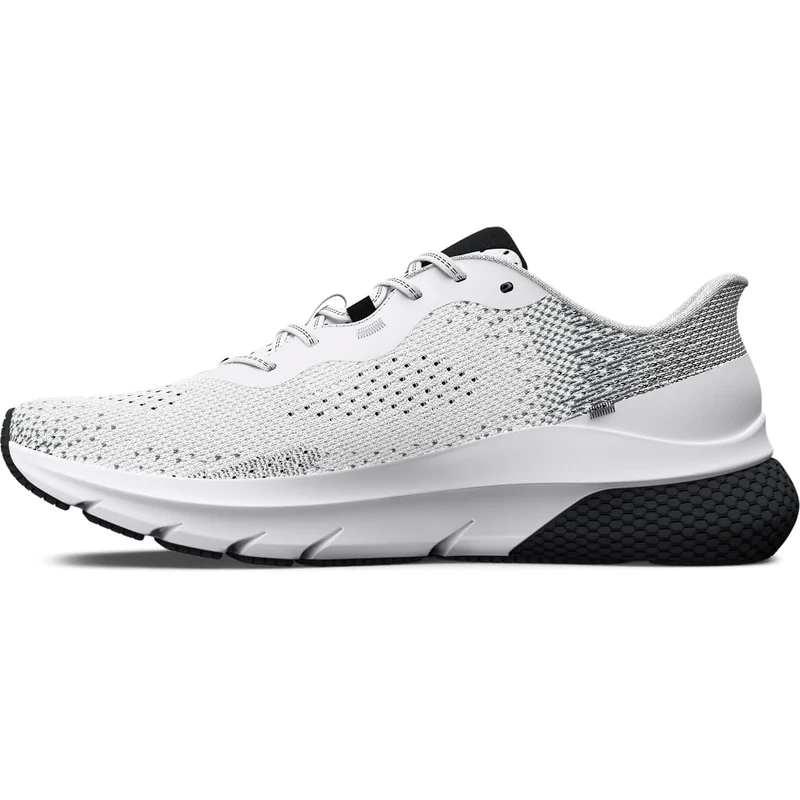 Under Armour Men's Ua HOVR Turbulence 2 Trainers, 105 white, black, black, 10 UK