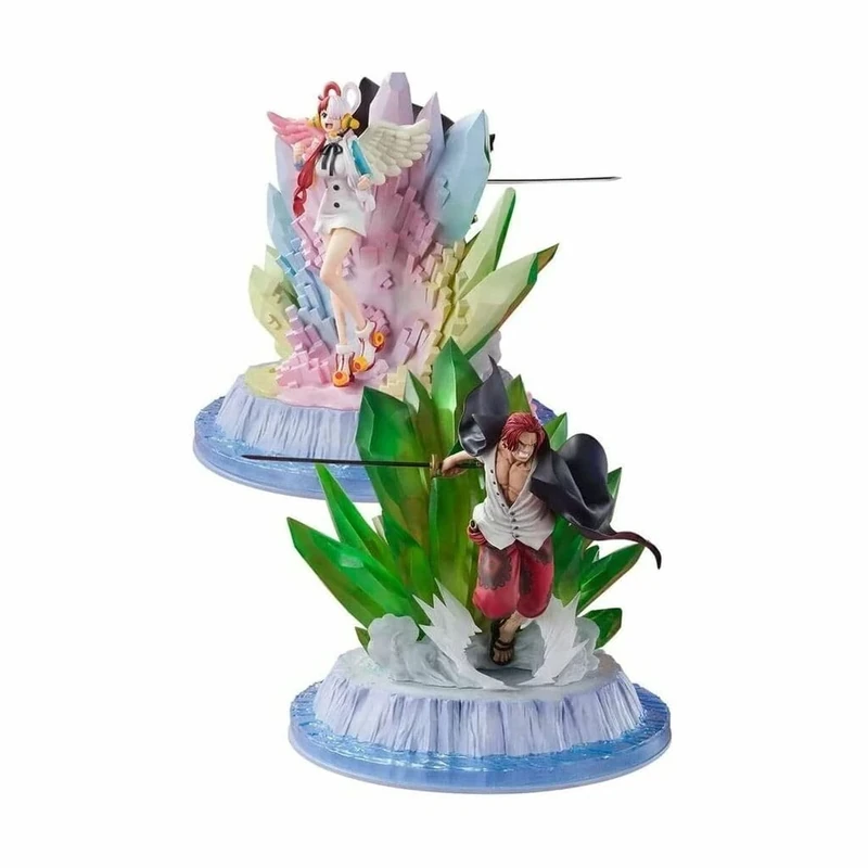 TAMASHII NATIONS Bandai Figuarts Zero One Piece Shanks & Uta Extra Battle