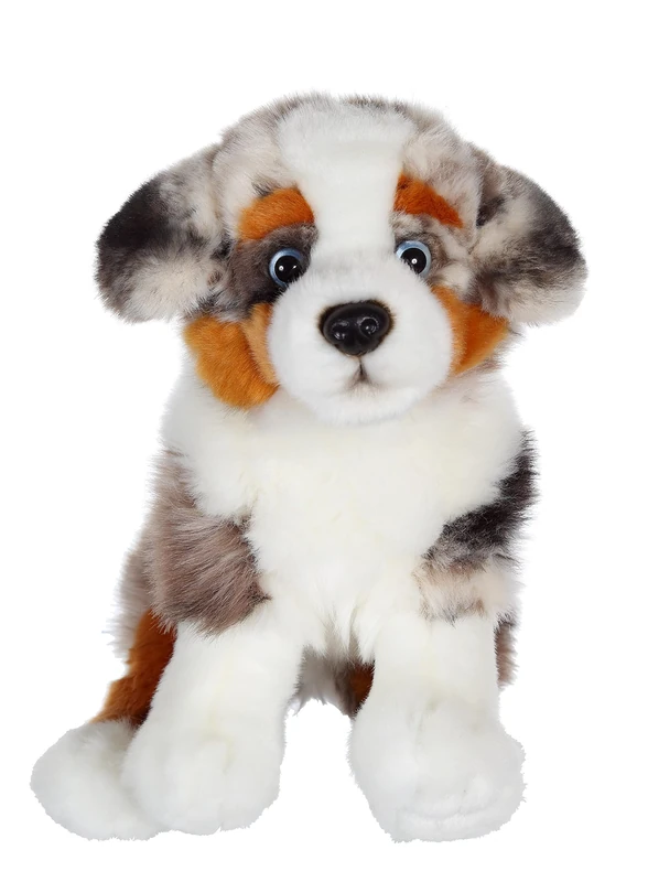 GIPSY Toys 25 cm Australian Shepherd Plush Dog - Soft Cuddly Toy