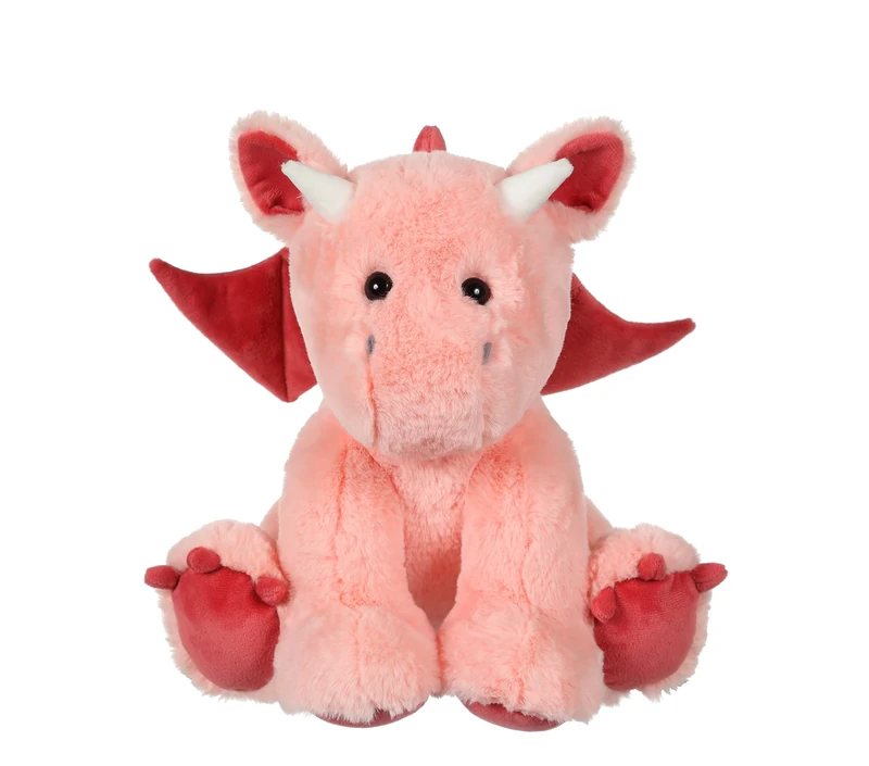 GIPSY - Gispy-Dragon Floppy 30 cm Pink Plush for Children in 3 Colours - 071535, 071535