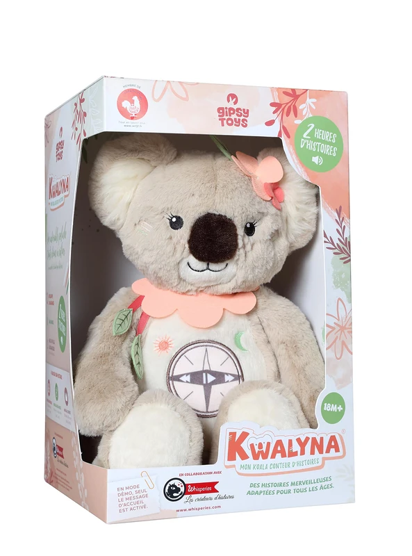 GIPSY Toys - Kwalyna my koala storyteller - cuddly toy with functions for children - 056244