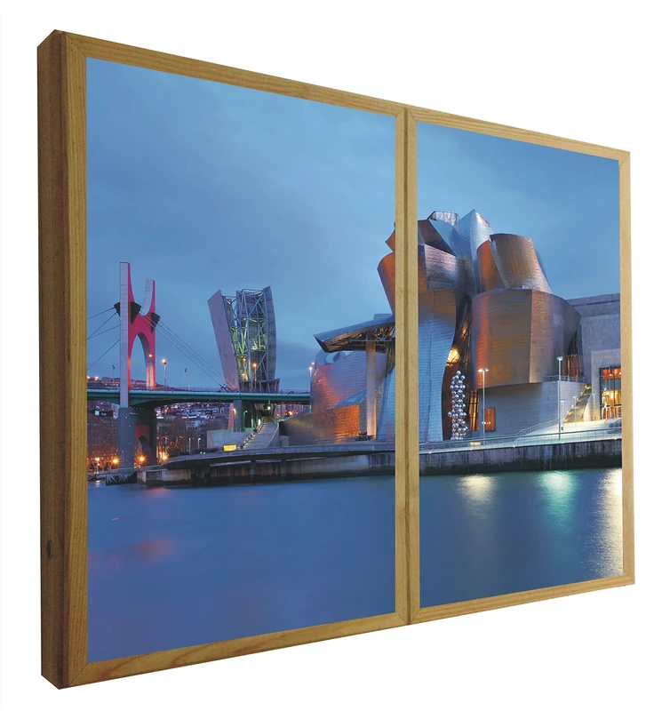 CCRETROILUMINADOS Guggenheim Bilbao Decorative Backlit Fake Windows