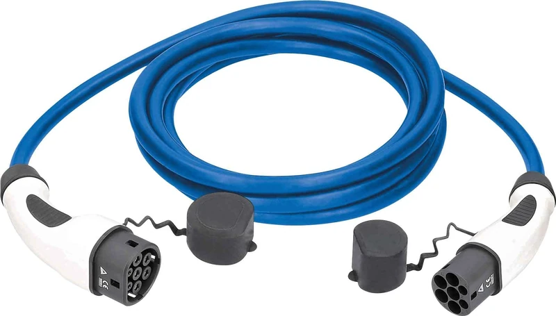 as - Schwabe 65101 Charging Cable for Hybrid and Electric Car Mode 3 Type 2 Charging Cable 1-Phase 7.2 kW 5 m Includes Storage Bag Operating Temperature Range -30 °C to +50 °C Blue