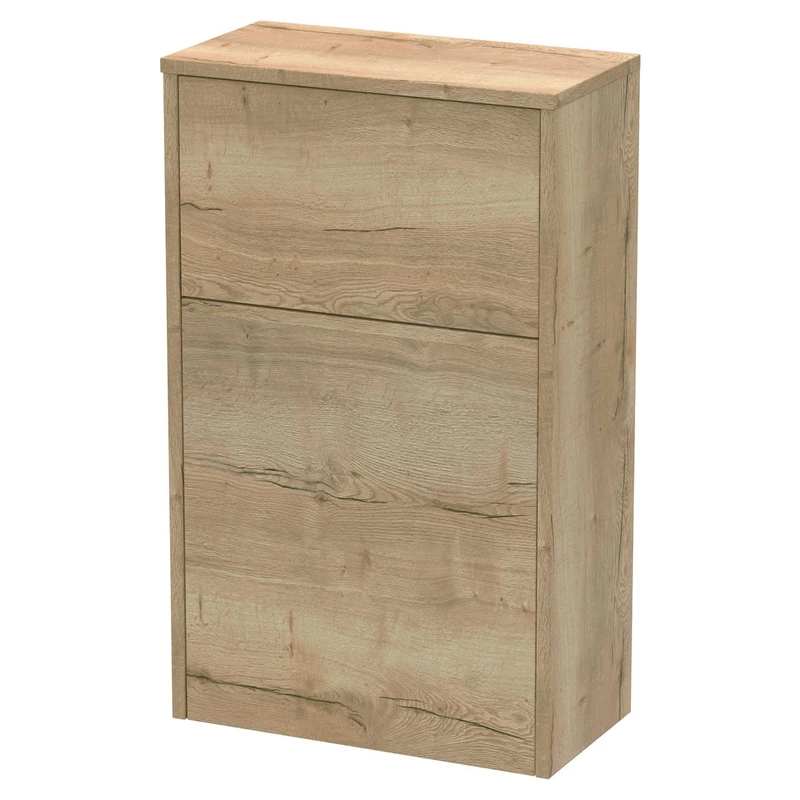 Hudson Reed NPF1841 Juno Modern Bathroom WC Unit (Excluding Pan and Cistern), Autumn Oak