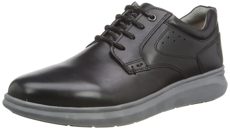 Hush Puppies Men's Brett Lace-Up Shoes, Black, 8