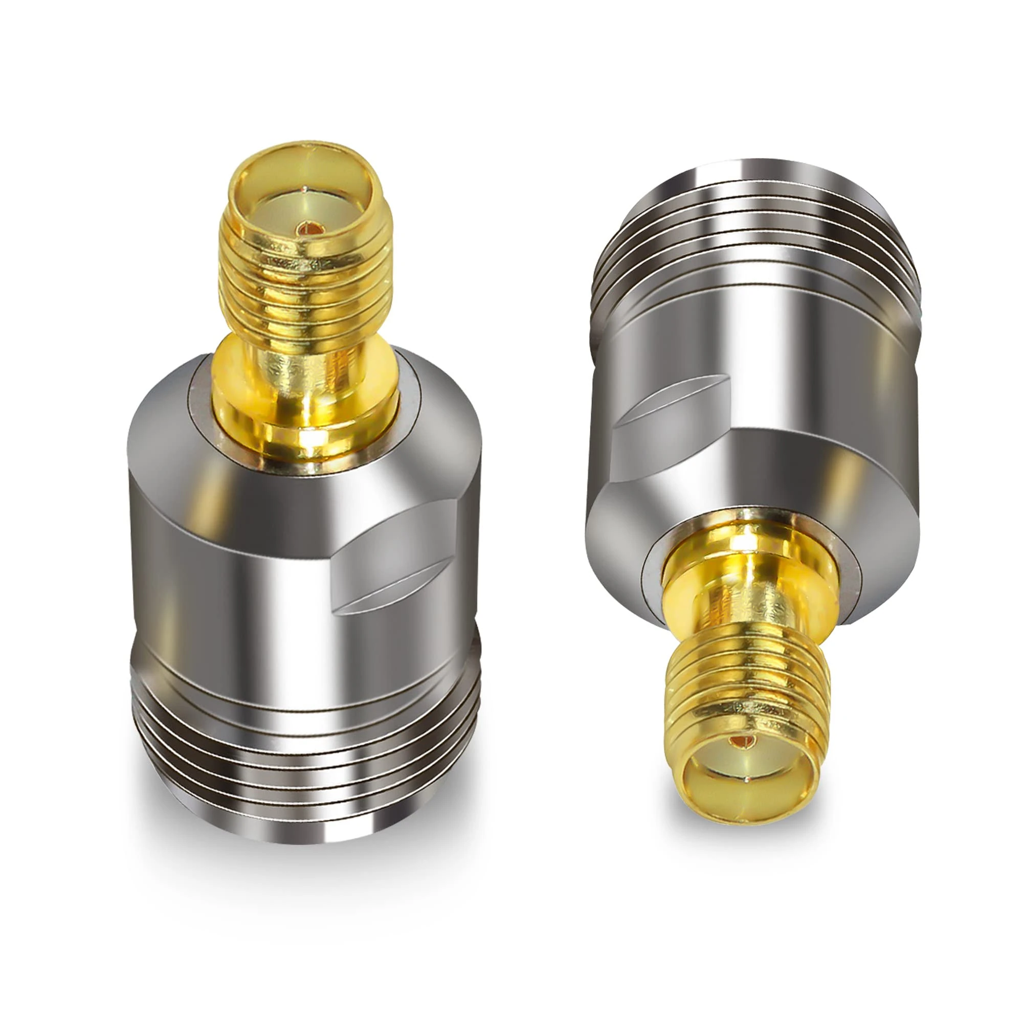 TUOLNK SMA to N-Type Connector N Female Jack to SMA Female Jack RF Coaxial Adapter Converter for Wi-Fi Antenna Extension Cable 2pcs