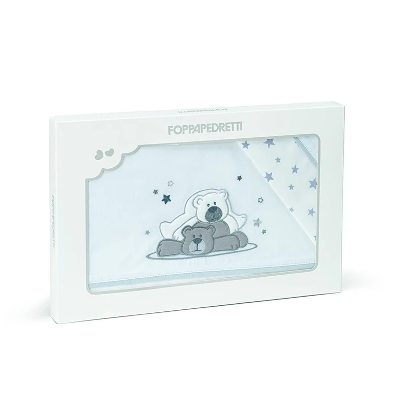 Foppapedretti Pikkoletto Duvet Cover Set - 100% Cotton White