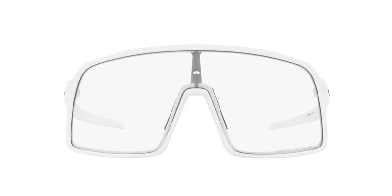 Oakley Men's Wire Tap 2.58 Sunglasses, Matte White/Clear to Black Iridium, 37/13/140