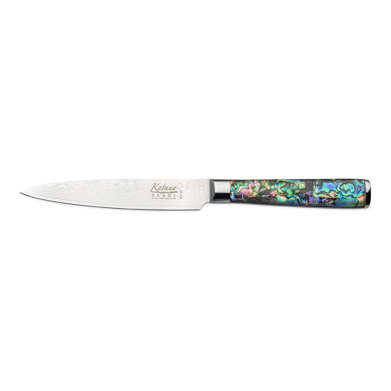 Katana Saya Katana Pearl KP-12 12cm Utility Knife, Silver
