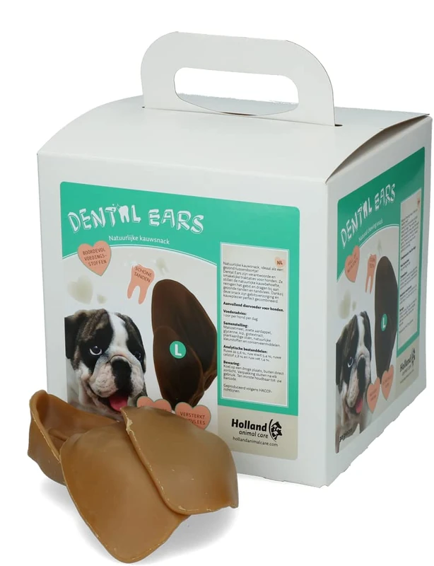 Dental Ears Dog Snacks Large Dental Ears - Image 1