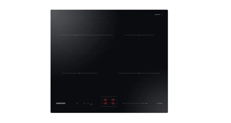 Samsung NZ64B4016FK/U1 60cm 4-Burner Induction Hob - 7400W, Renewed