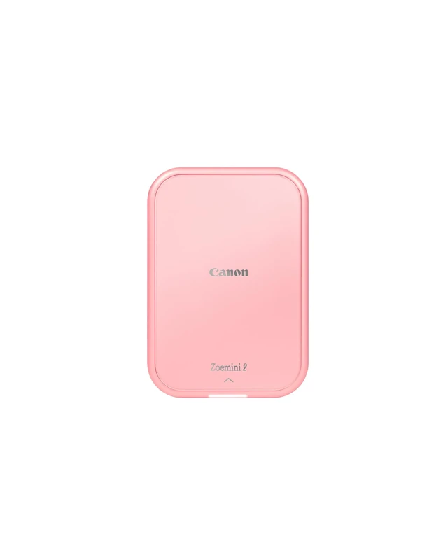 Canon Zoemini 2: Live Big, Print Mini - Portable Photo Printer - Compact & Wireless - Instant Smartphone Printer - Bluetooth 5.0 & Type-C Fast Charging - Ideal Travel Printer, Rose Gold