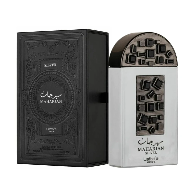 Pride Maharjan Silver by Lattafa for Men - 3.4 oz EDP Spray
