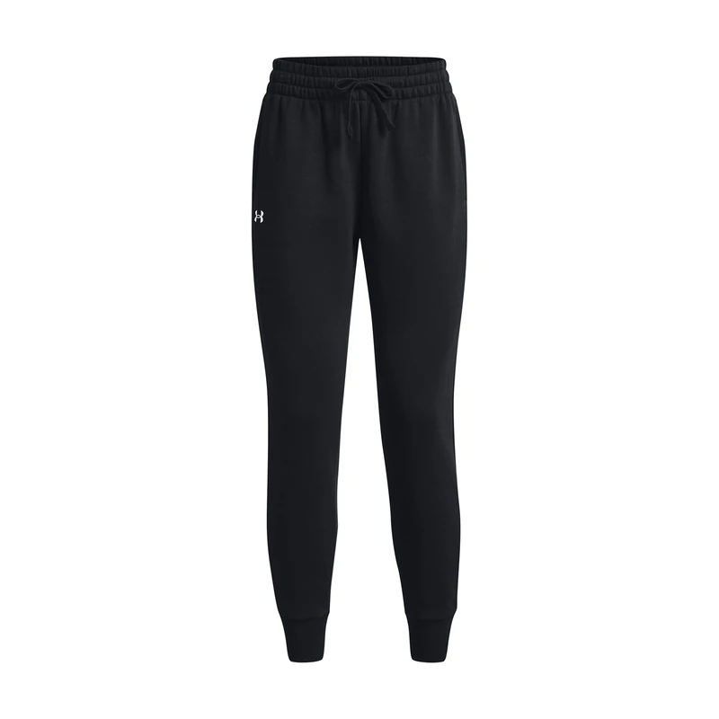Under Armour Women's UA Rival Fleece Jogger Shorts,XL Black