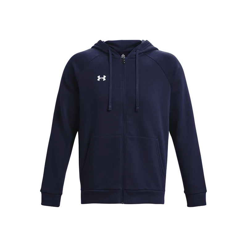 Under Armour Men's UA Rival Fleece FZ Hoodie Shirt Midnight Navy