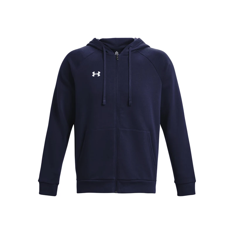Under Armour Men's UA Rival Fleece FZ Hoodie Shirt Midnight Navy