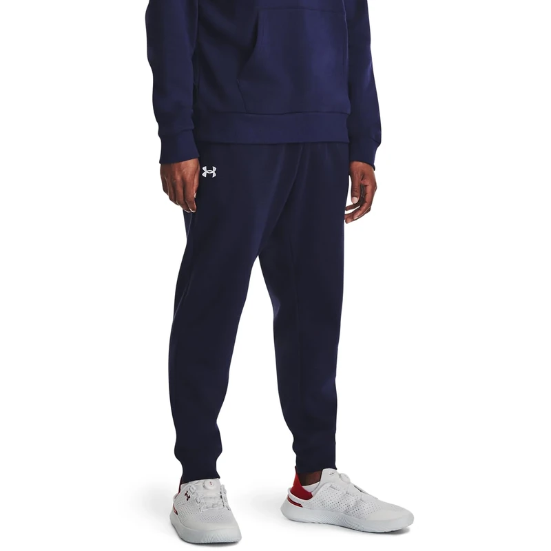 Under Armour UA Rival Fleece Joggers, Blue, SM