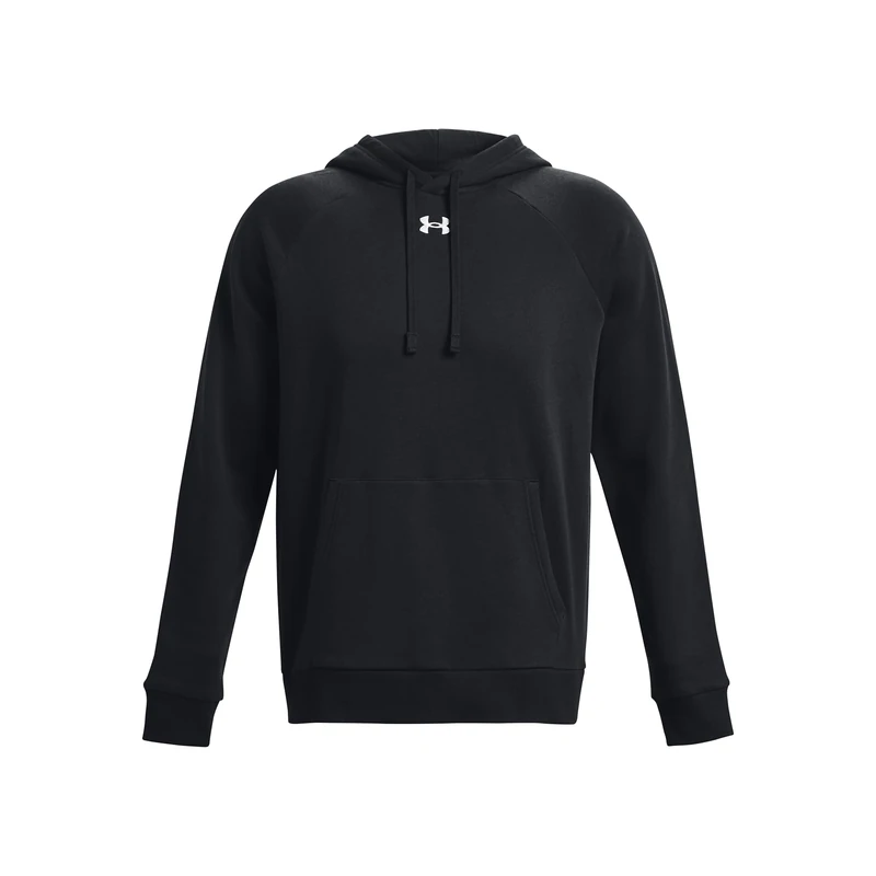 Under Armour Men's UA Rival Fleece Hoodie Shirt Black