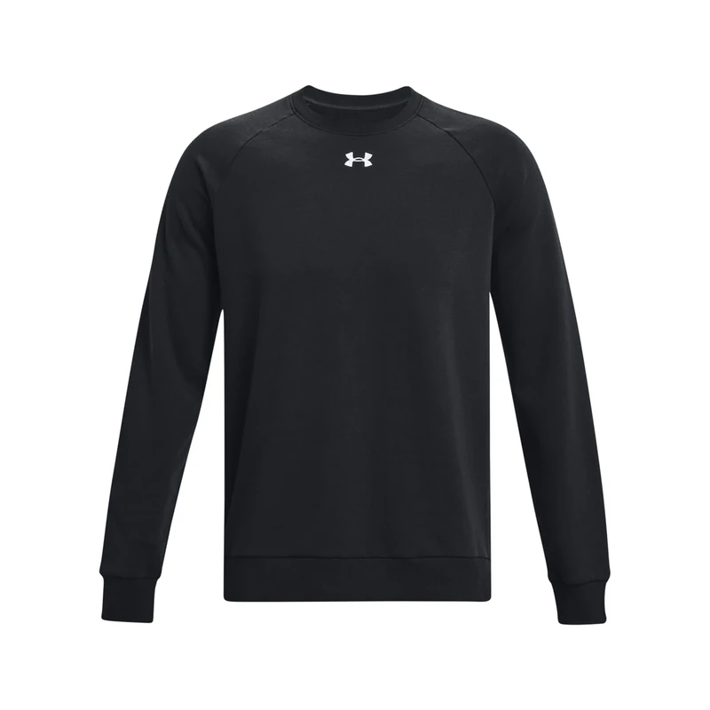 Under Armour Men's UA Rival Fleece Crew Shirt Black