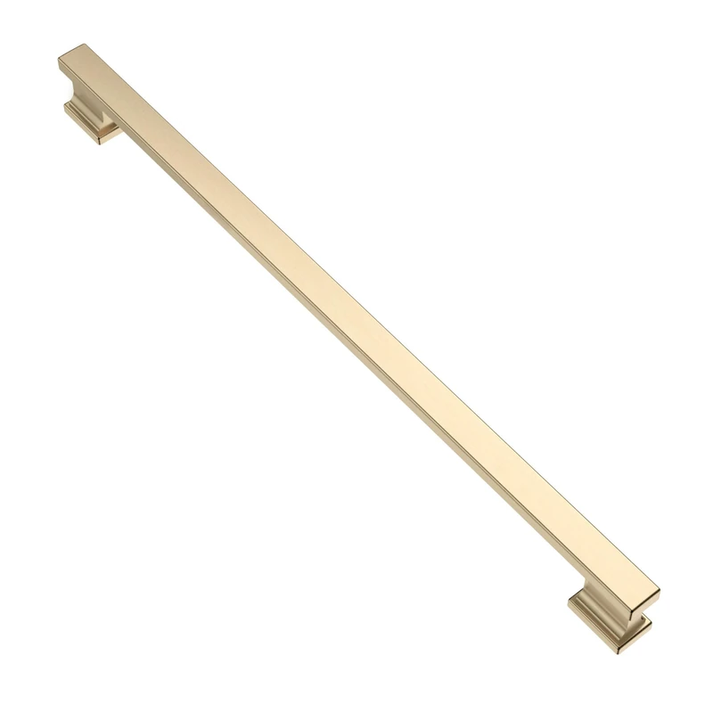 Alzassbg Brushed Brass Cabinet Pulls and Handles 5 Pack, AL3061BB