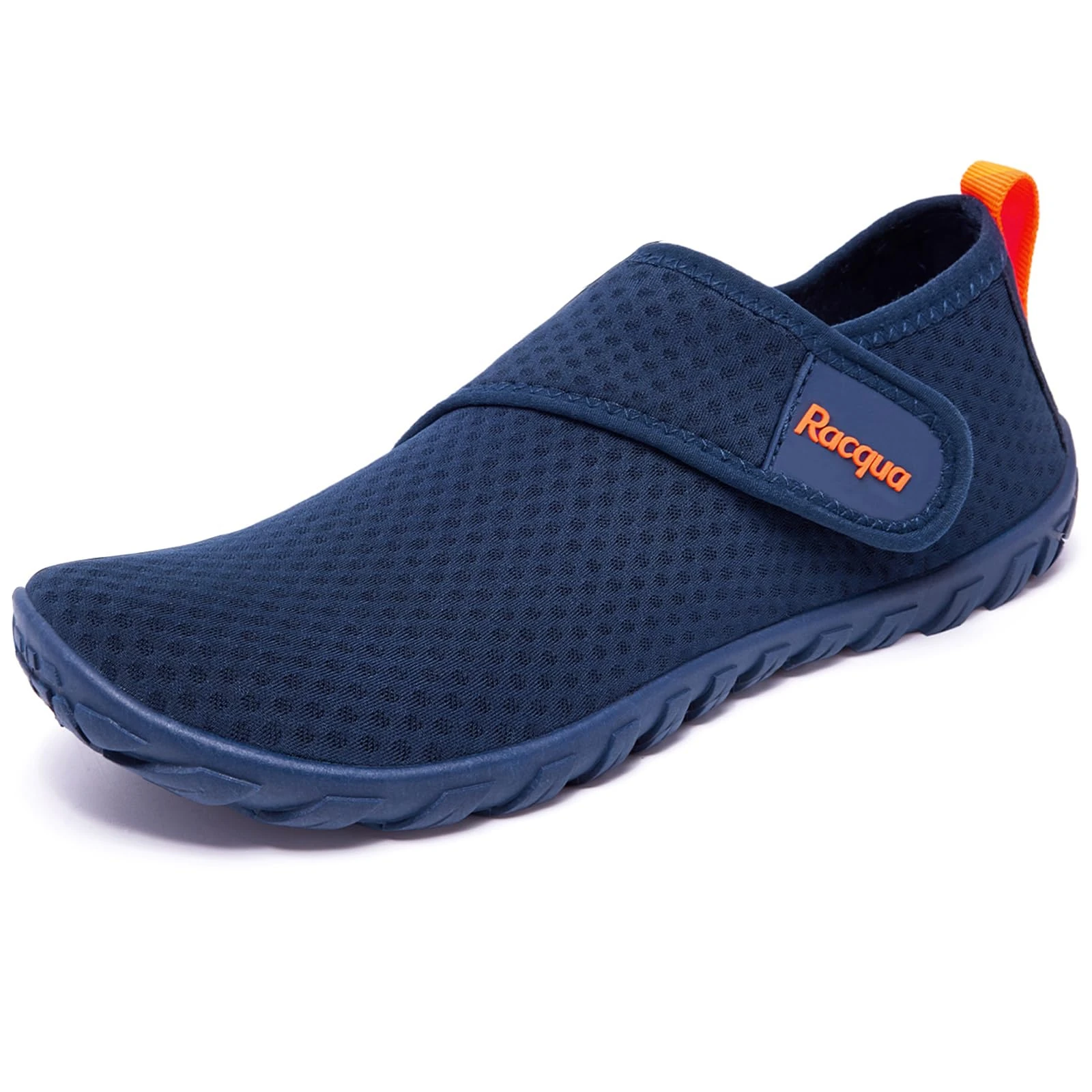 Racqua Water Shoes for Men and Women - Aqua Swimming Beach Shoes, Wet Socks - Blue/Orange EU40=UK 7.5