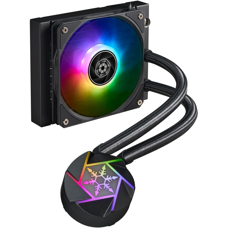 Silverstone VIDA 120 Slim High Performance Al-In-One Liquid Cooler, SST-VD120-SLIM