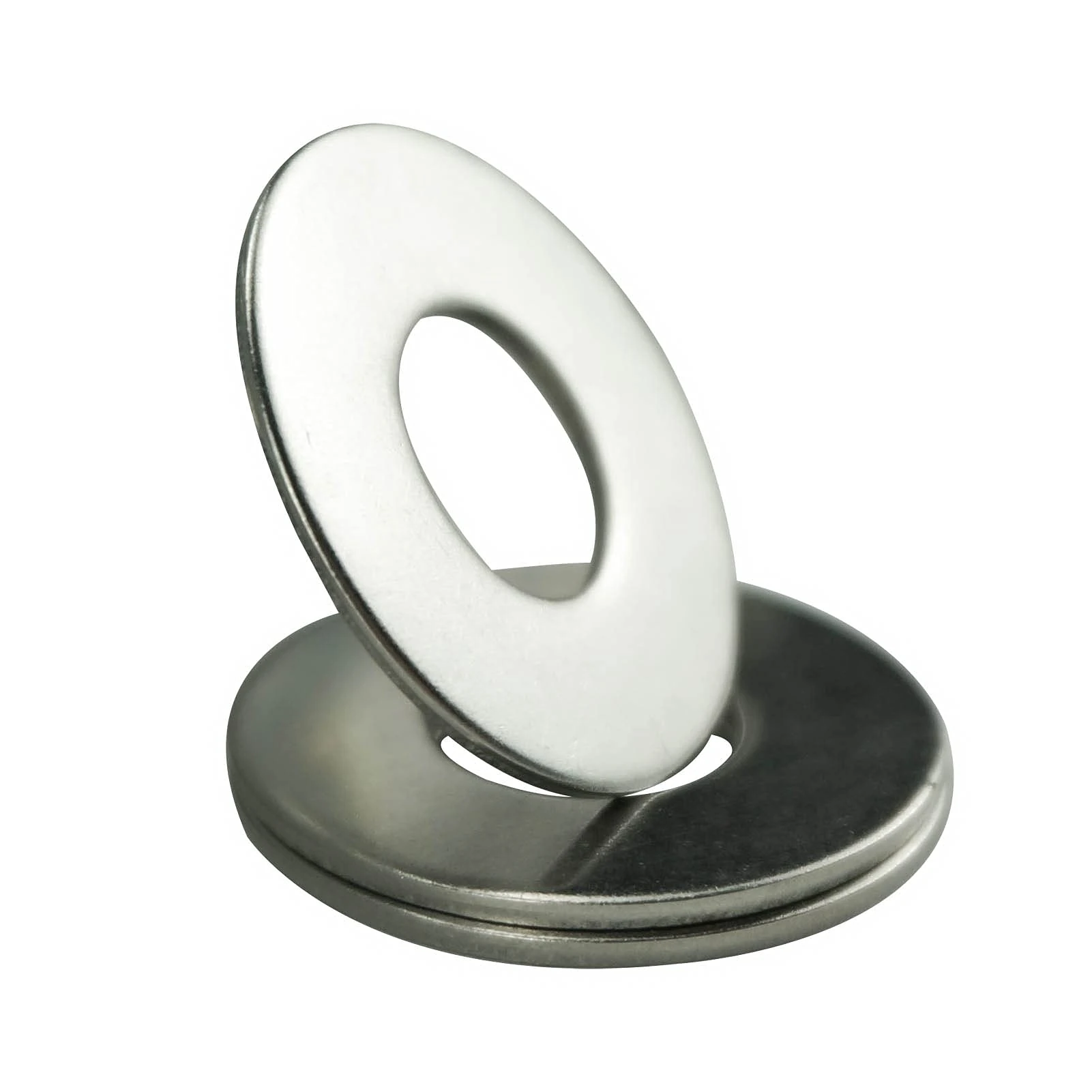 MeHurr M10 Washers, M10 x 25mm Penny Washers, A2 304 Stainless Steel Washers, Flat Repair Washer, Large Metal Washers, Plain Round Chrome Washers for Screws & Bolts(Pack of 20)