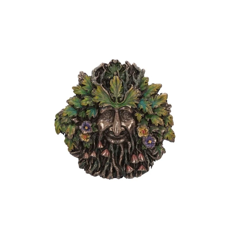Nemesis Now Spring Equinox Wall Plaque, Bronze, 13.5cm