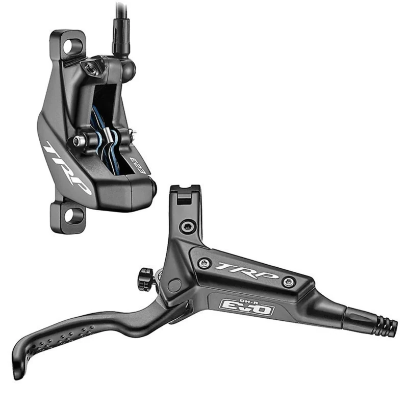TRP DHR EVO MTB Brake - Left Lever - 1900mm Hose - Black - Image 1