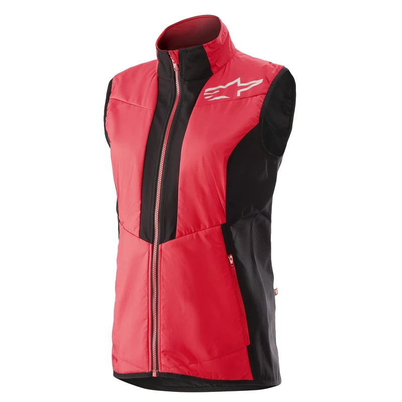 Alpinestars STELLA DENALI 2 VEST CARDINAL RED BLACK LARGE - Image 1