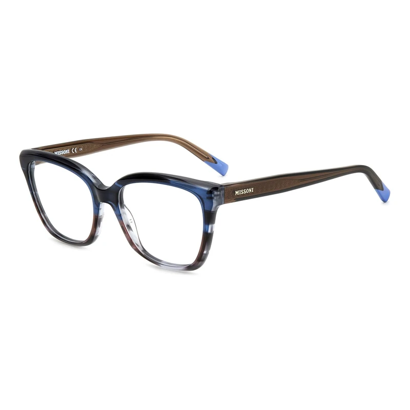 MISSONI MIS 0116 3XJ BLUE GREY HORN 53/17/145 WOMAN Eyewear Frame