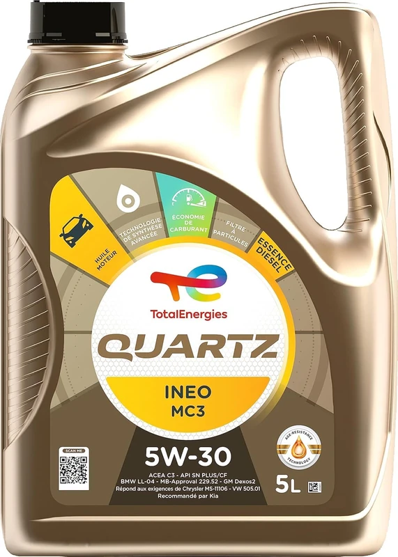 TOTAL INEO MC3 5W-30 5L