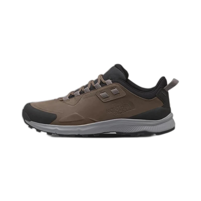 THE NORTH FACE Men's Cragstone Leather Waterproof Hiking Shoe, Bipartisan Brown/Meld Grey, 12 UK