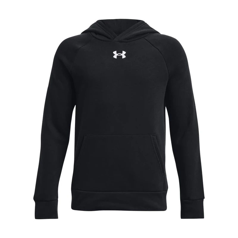 Under Armour Boy's UA Rival Fleece Hoodie Shirt,Navy YSM