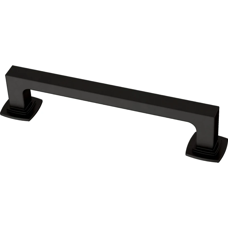 Franklin Brass P41771K-FB-B1 Parow Cabinet Drawer Handle 5-1/16" (128mm), Black, 10-Pack