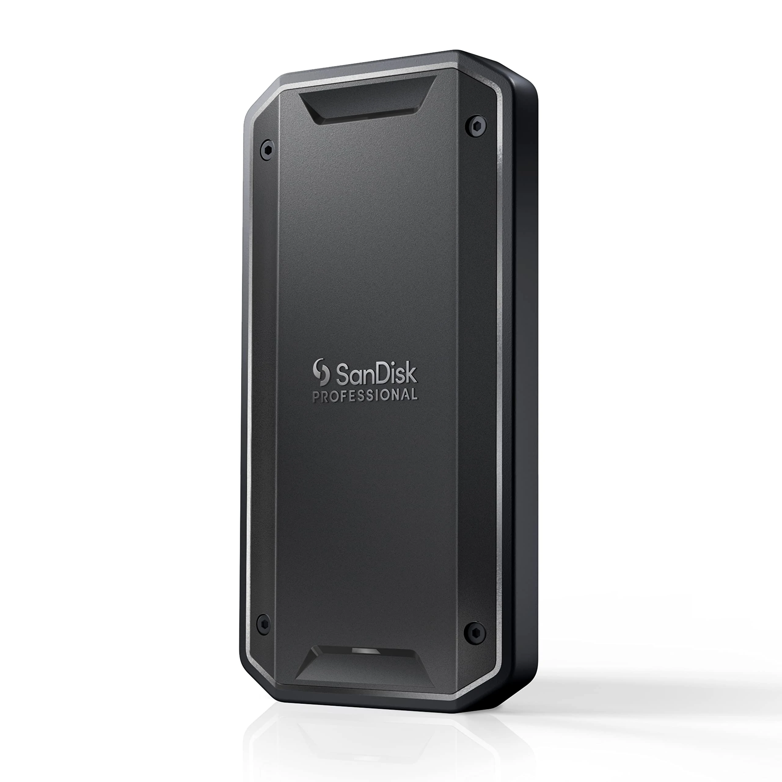 SanDisk Professional 2TB PRO-G40 SSD external Drive, Portable SSD, up to 2700 MB/s, Solid State Drive, Thunderbolt 3 (40Gbps), USB-C (10Gbps), Ultra-rugged IP68 rating for dust and water resistance
