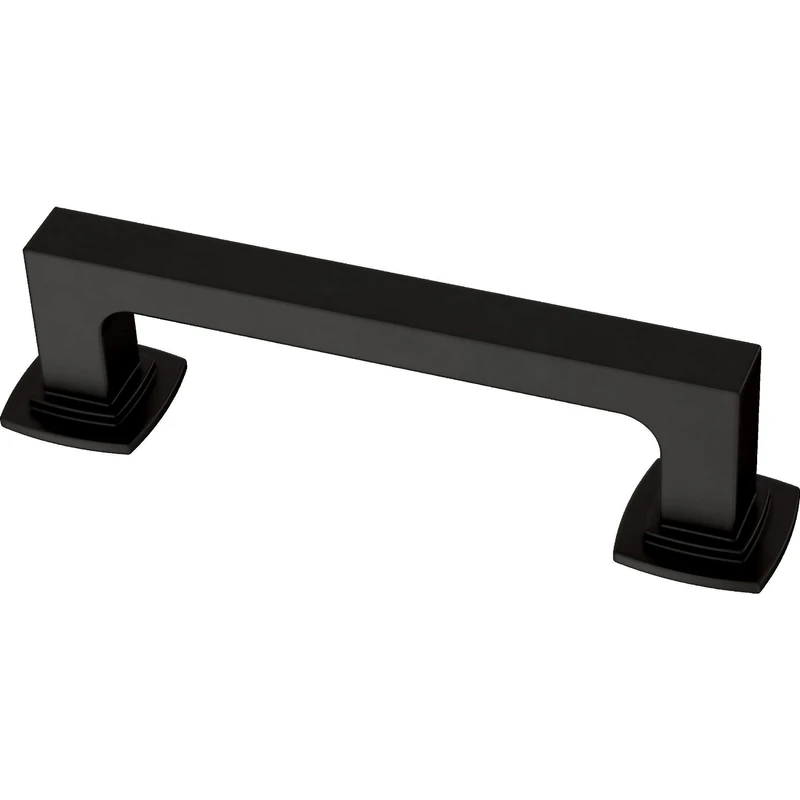 Franklin Brass Parow 3-3/4 in. (96 mm) Matte Black Cabinet Drawer Pull (10-Pack)