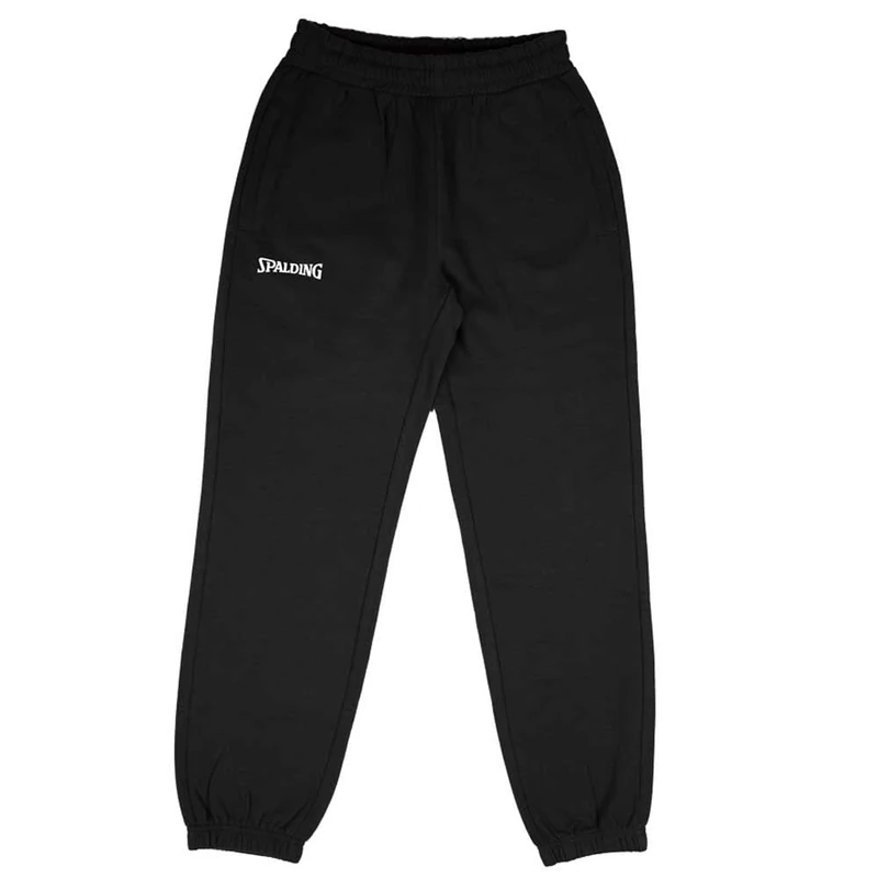 Spalding Flow Long Men's Jogging Bottoms Black/White, M - Image 1