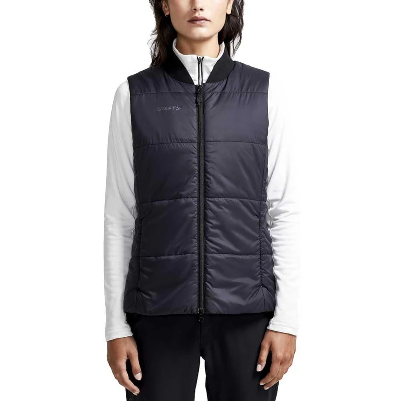 Craft Core Light Women's Quilted Vest Black Made from Recycled Polyester
