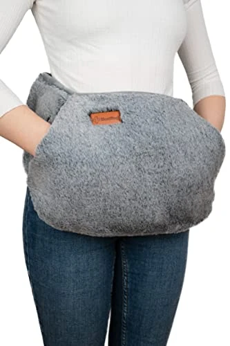 HEATHUG Wearable Hot Water Bottle Belt - Pain Relief Adults Wrap Around Hot Water Bottle Period Belt Warm Waist Back Shoulder Stitch Pouch Body Endometriosis Adult (MaxiHug)