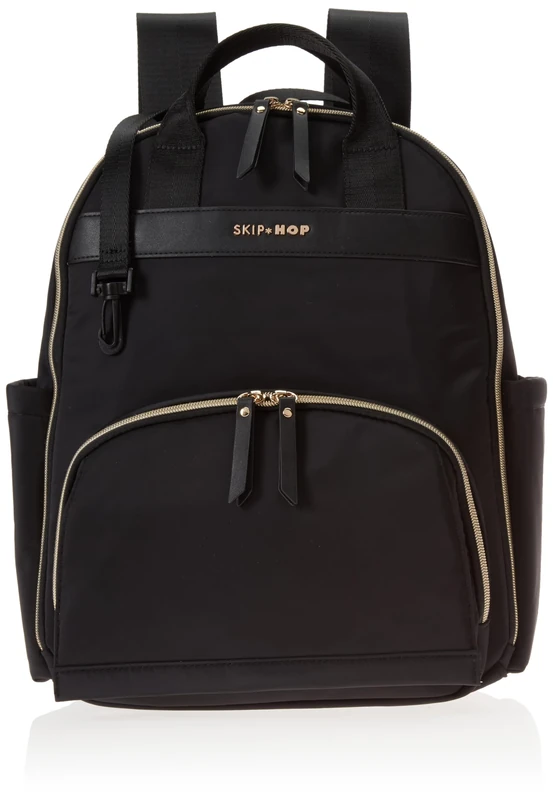 Skip Hop Women's Envi Luxe Eco Changing Backpack-Black, L
