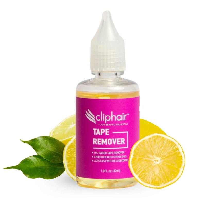 Cliphair Tape Hair Extensions Remover 30ml, Fast and Easy to Use Tape Remover Hair Extensions, Citrus Oil Enriched, Cruelty Free, Pocket Sized