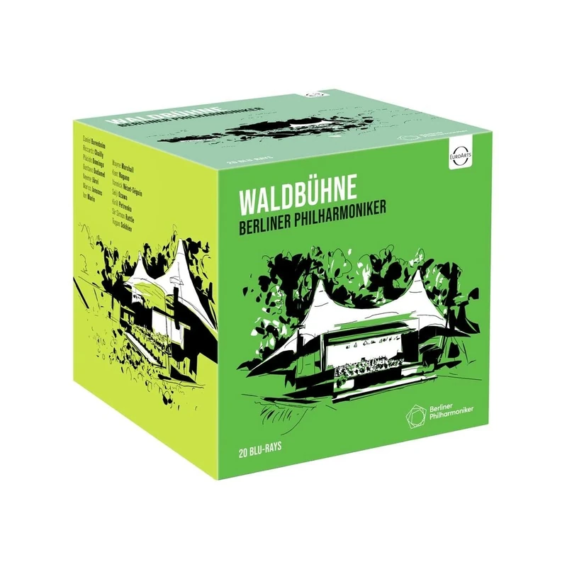 WALDBÜHNE - 20 Blu-ray BOX - 20 Concerts filmed between 1998 and 2022 [Region B]