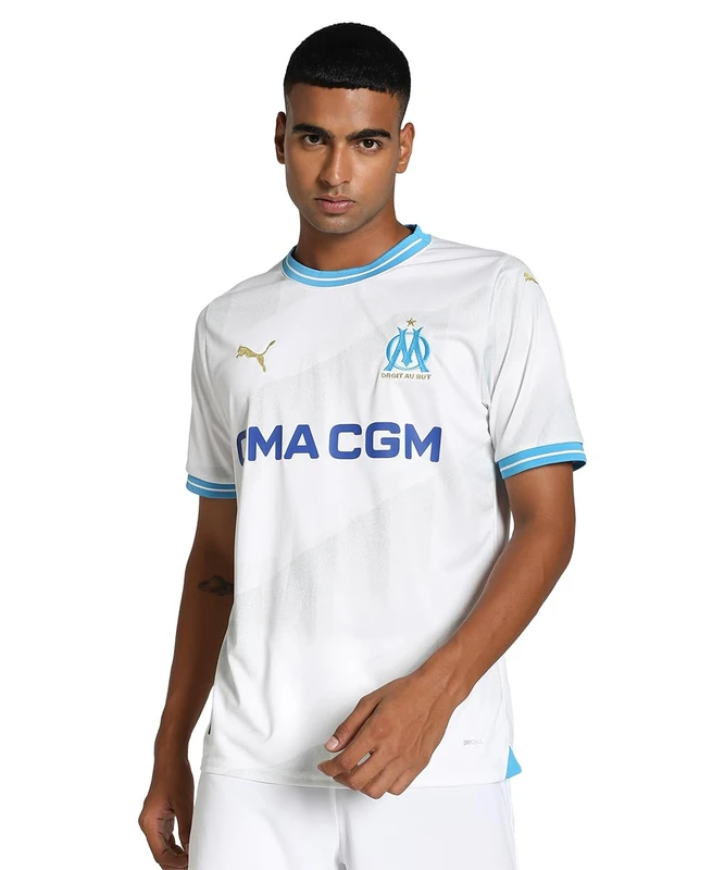 Olympique de Marseille Season 2023/2024 Official Home Unisex Puma T-Shirt L