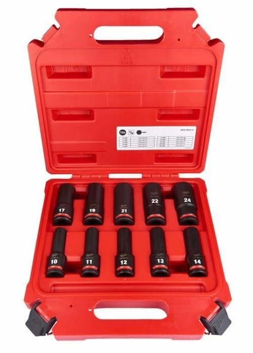 TECHTRONIC INDUSTRIES FRANCE 4932480457 Inch Shockwave Socket Set of 10