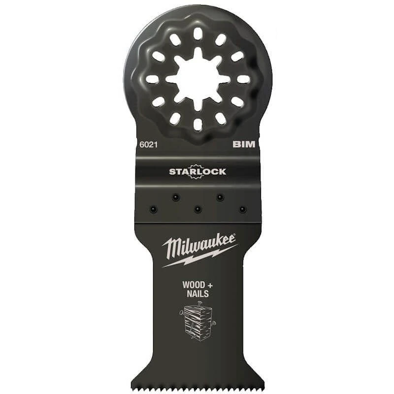 Milwaukee Bi-Metal Starlock Oscillating Multi Tool Plunge Saw Blade 35mm Pack of 10