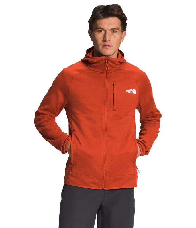 The North Face Canyonlands Hooded Sweatshirt Rusted Bronze Heather L