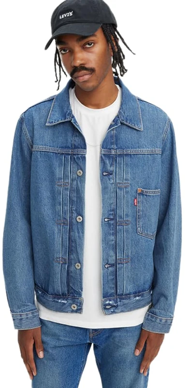 Levi's Men's Jacket, Blue, M, blue, M