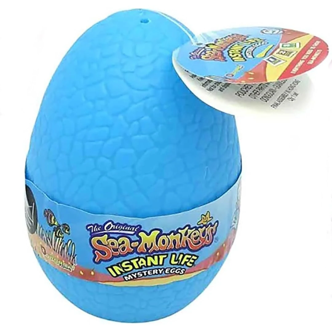 Sea Monkeys Kit Mystery Egg Refill | Contains Water Purifier, Food, And Feeding Spoon | Amazing Science Experiments For Kids Grow Your Own Pets (Assorted)