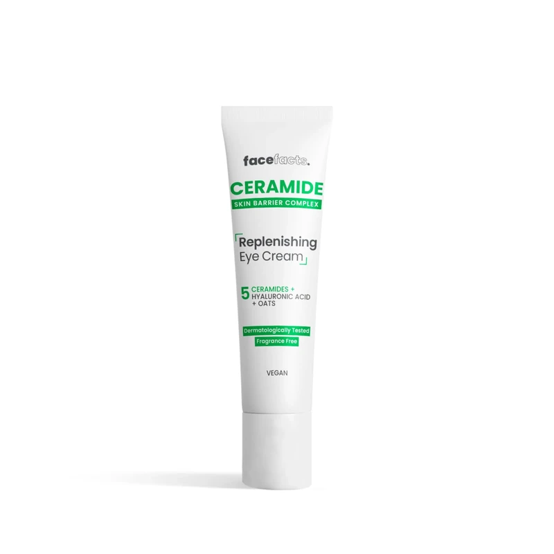 Face Facts Ceramide Eye Cream - 5 Ceramides, Hyaluronic Acid, 15ml
